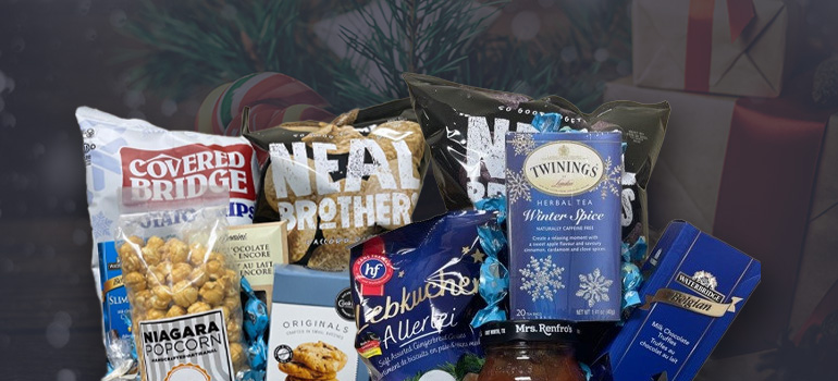 Assortment of Gift Basket items